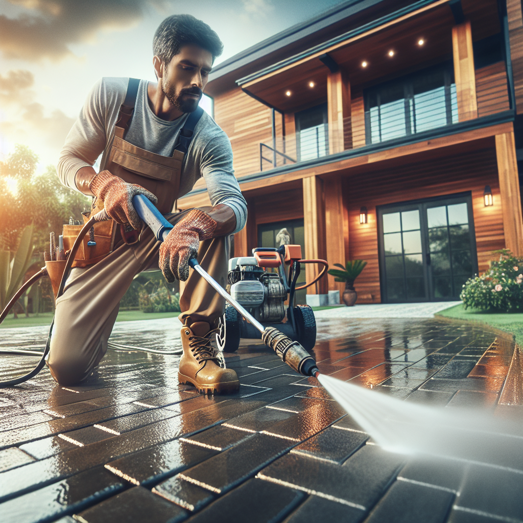 Čištění zámkové dlažby WAP: Pozor na poškození a praskání!