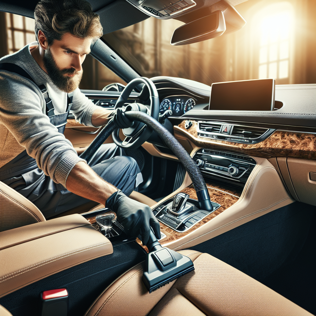 Jak probíhá čištění aut po řemeslnících? Rady profíka