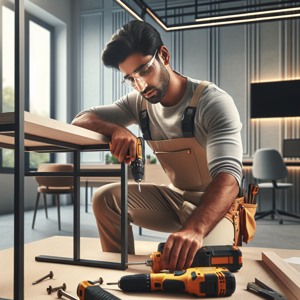 Kancelářský stůl: Tragické chyby při sestavení!