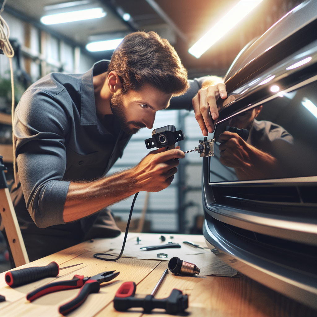 Montáž couvací kamery: Instalace svépomocí a cena