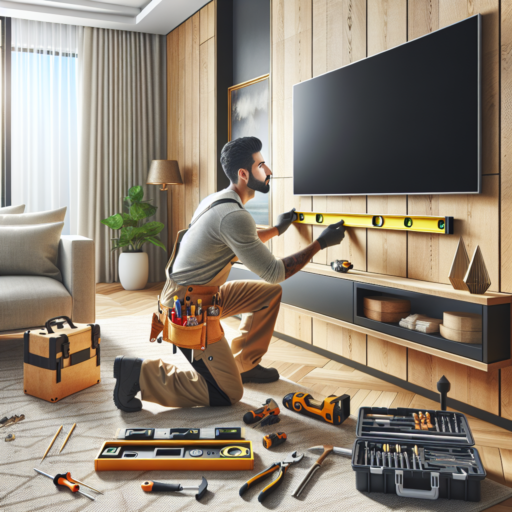 Montáž TV držáku na zeď: Průvodce, cena a tipy