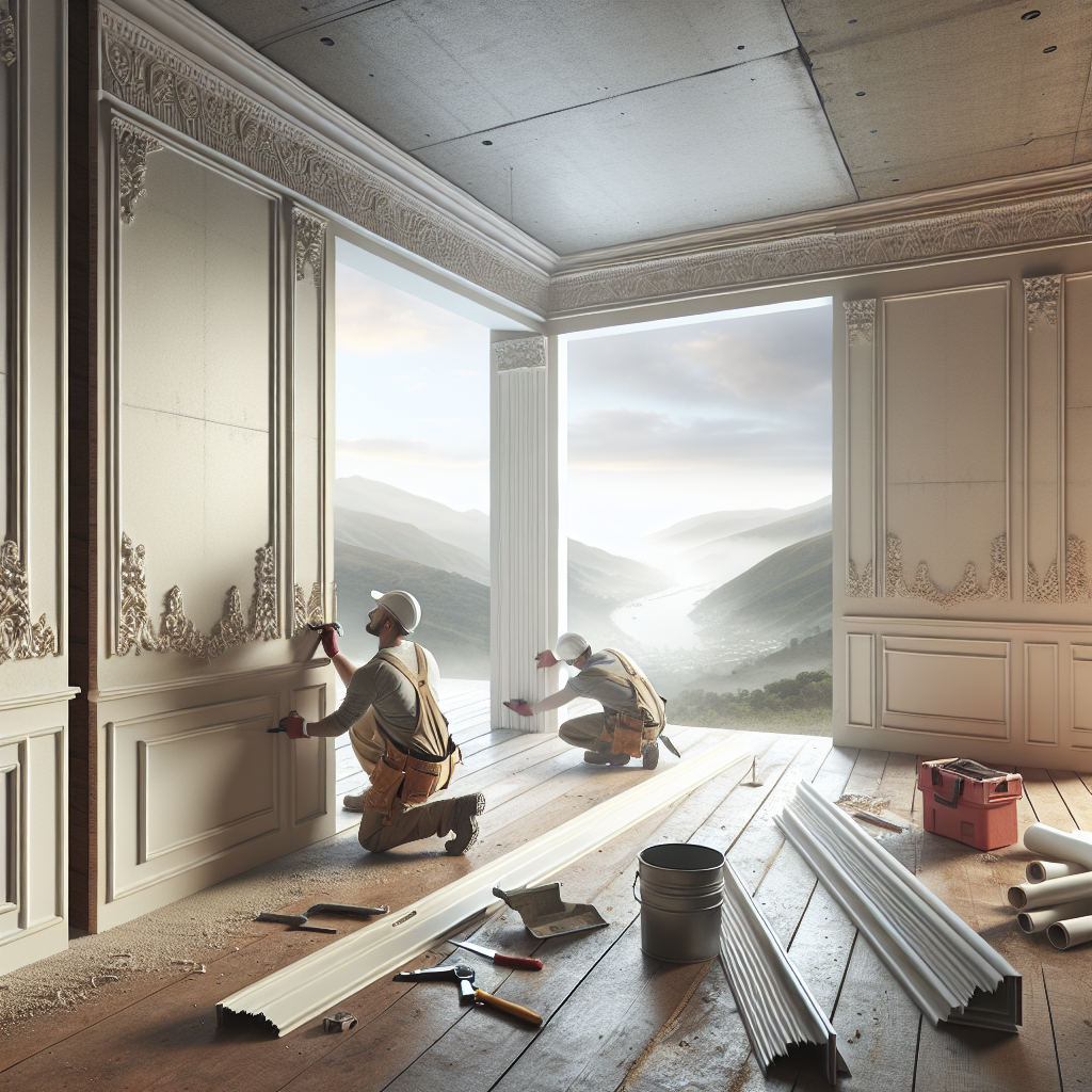 Fixace prahů, lišt a dekorací na...