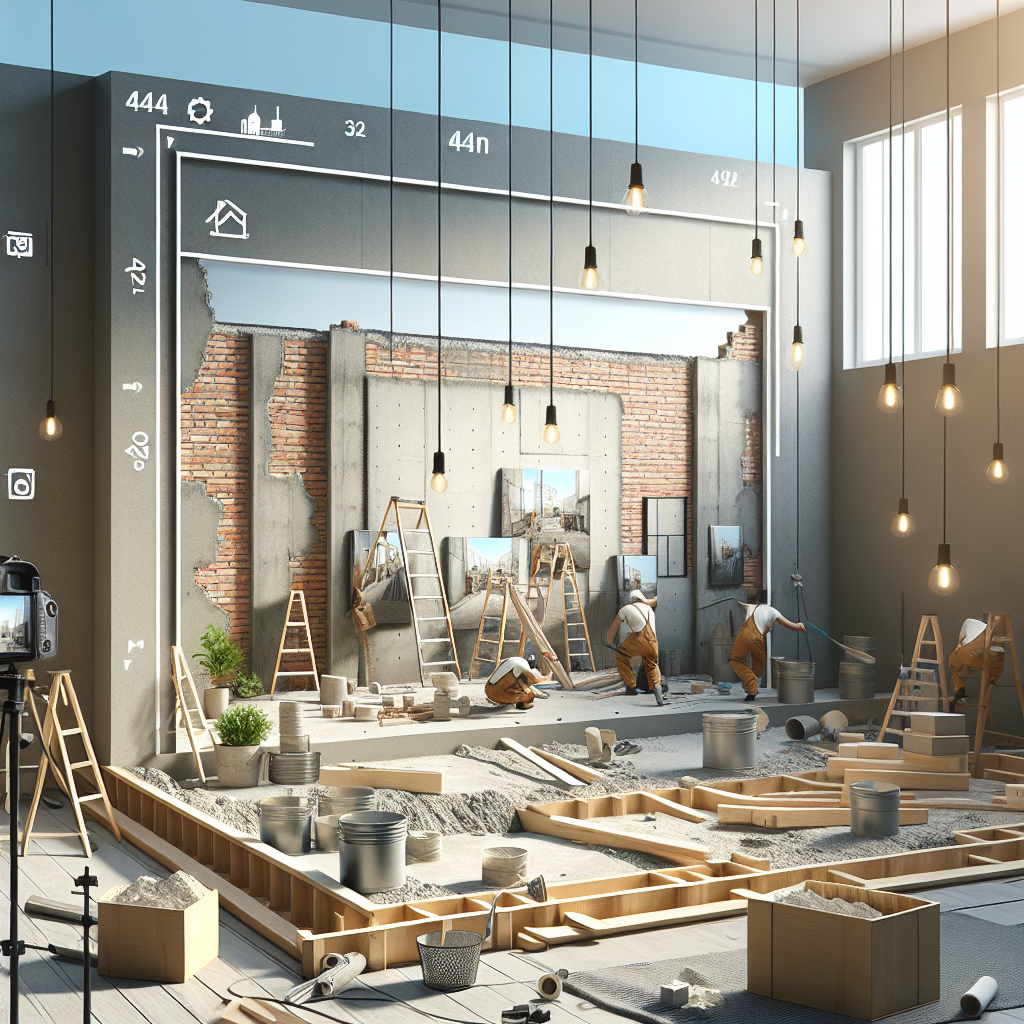 Zednické práce, sádrování děr po obrazech